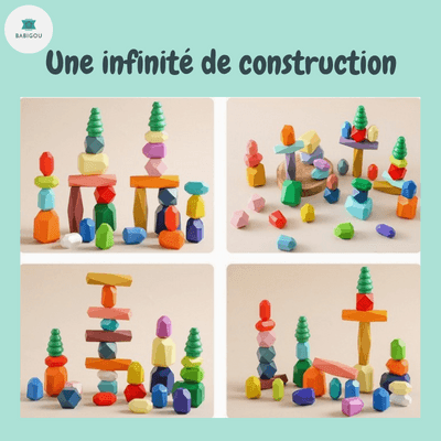 Petit Menhir™ Official  Montessori Wooden Educational Game